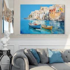 Tableau Toile Art Des Mers Et Bateaux IP-02269