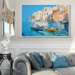 Tableau Toile Art Des Mers Et Bateaux IP-02269