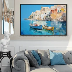 Tableau Toile Art Des Mers Et Bateaux IP-02269