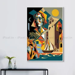 Tableau Toile Art Des Mers Et Bateaux IP-02272