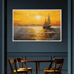 Tableau Toile Art Des Mers Et Bateaux IP-02881