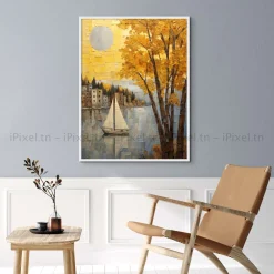 Tableau Toile Art Des Mers Et Bateaux IP-02901