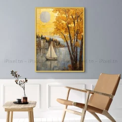 Tableau Toile Art Des Mers Et Bateaux IP-02901