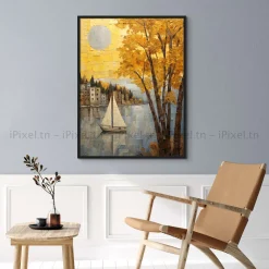 Tableau Toile Art Des Mers Et Bateaux IP-02901