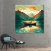 Tableau Toile Art Des Mers Et Bateaux IP-02928
