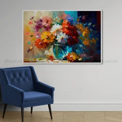 Tableau Toile Art Floral IP-02983