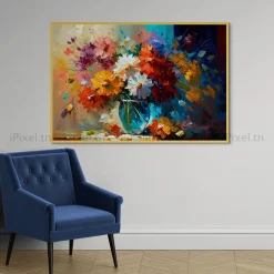 Tableau Toile Art Floral IP-02983