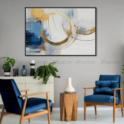 Tableau Toile Art Abstrait IP-02991