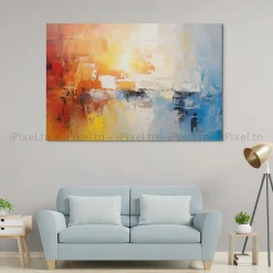 Tableau Toile Art Abstrait IP-02997