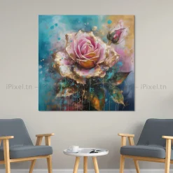 Tableau Toile Art Floral IP-03002