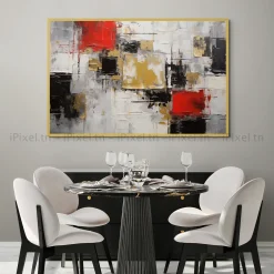 Tableau Toile Art Abstrait IP-03004