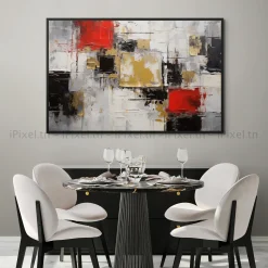 Tableau Toile Art Abstrait IP-03004