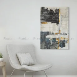 Tableau Toile Art Abstrait IP-03008