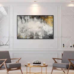 Tableau Toile Art Abstrait IP-03012