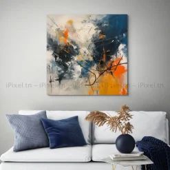 Tableau Toile Art Abstrait IP-03014