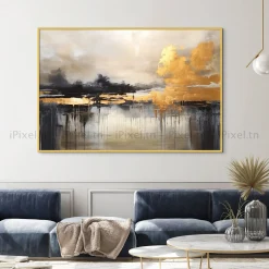 Tableau Toile Art Abstrait IP-03024