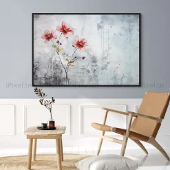 Tableau Toile Art Floral IP-03037