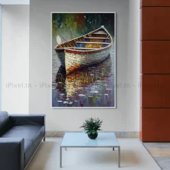 Tableau Toile Art Des Mers Et Bateaux IP-03049
