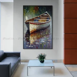Tableau Toile Art Des Mers Et Bateaux IP-03049