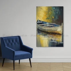 Tableau Toile Art Des Mers Et Bateaux IP-03050