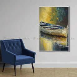 Tableau Toile Art Des Mers Et Bateaux IP-03050