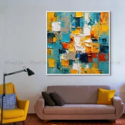 Tableau Toile Art Abstrait IP-03058
