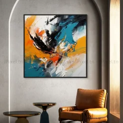 Tableau Toile Art Abstrait IP-03064