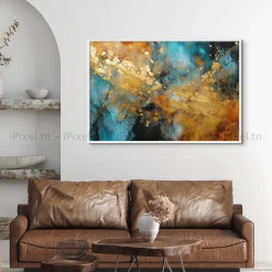 Tableau Toile Art Abstrait IP-03070