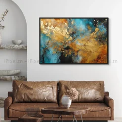 Tableau Toile Art Abstrait IP-03070