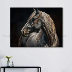 Tableau Toile Art Des Chevaux IP-03075