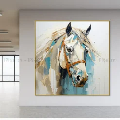 TABLEAU TOILE ART DES CHEVAUX IP-03079