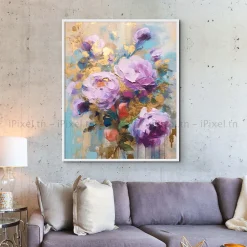 Tableau Toile Art Floral IP-03114