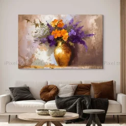 Tableau Toile Art Floral IP-03127