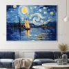 Tableau Toile Art Des Mers Et Bateaux IP-03129