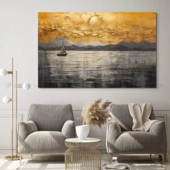 Tableau Toile Art Des Mers Et Bateaux IP-03130