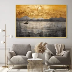 Tableau Toile Art Des Mers Et Bateaux IP-03130