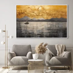 Tableau Toile Art Des Mers Et Bateaux IP-03130