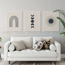 Tableau Toile Art Abstrait IP-03393