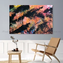 Tableau Toile Art Abstrait IP-01087