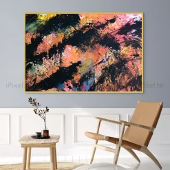 Tableau Toile Art Abstrait IP-01087