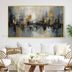 Tableau Toile Art Abstrait IP-01090
