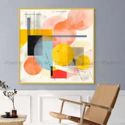 Tableau Toile Art Abstrait IP-01140