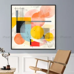 Tableau Toile Art Abstrait IP-01140