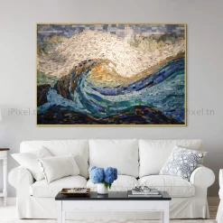 Tableau Toile Art Abstrait IP-01186