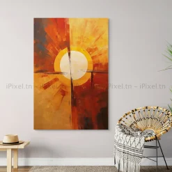 Tableau Toile Art Abstrait IP-01225
