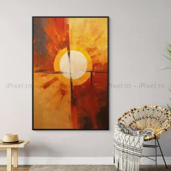 Tableau Toile Art Abstrait IP-01225