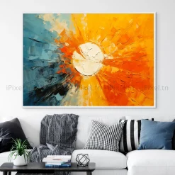 Tableau Toile Art Abstrait IP-01292