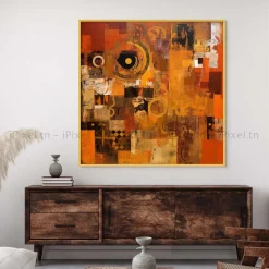 Tableau Toile Art Abstrait IP-01312