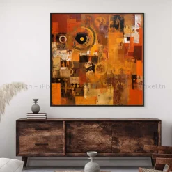 Tableau Toile Art Abstrait IP-01312