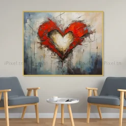 Tableau Toile Art Abstrait IP-01329